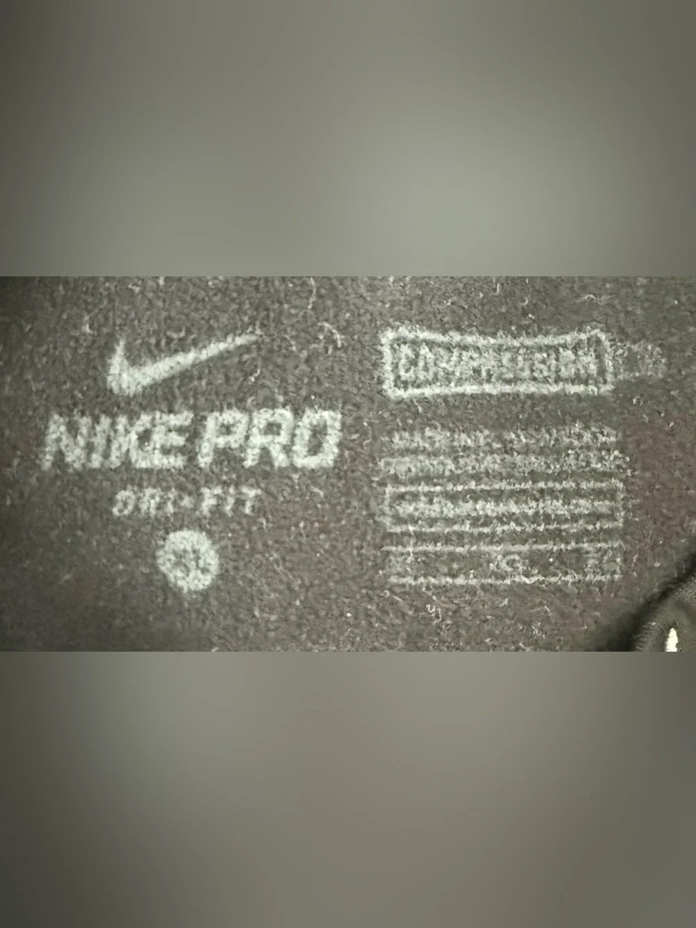 Nike Pro Black Long-Sleeve Performance Mock Neck Compression Tee